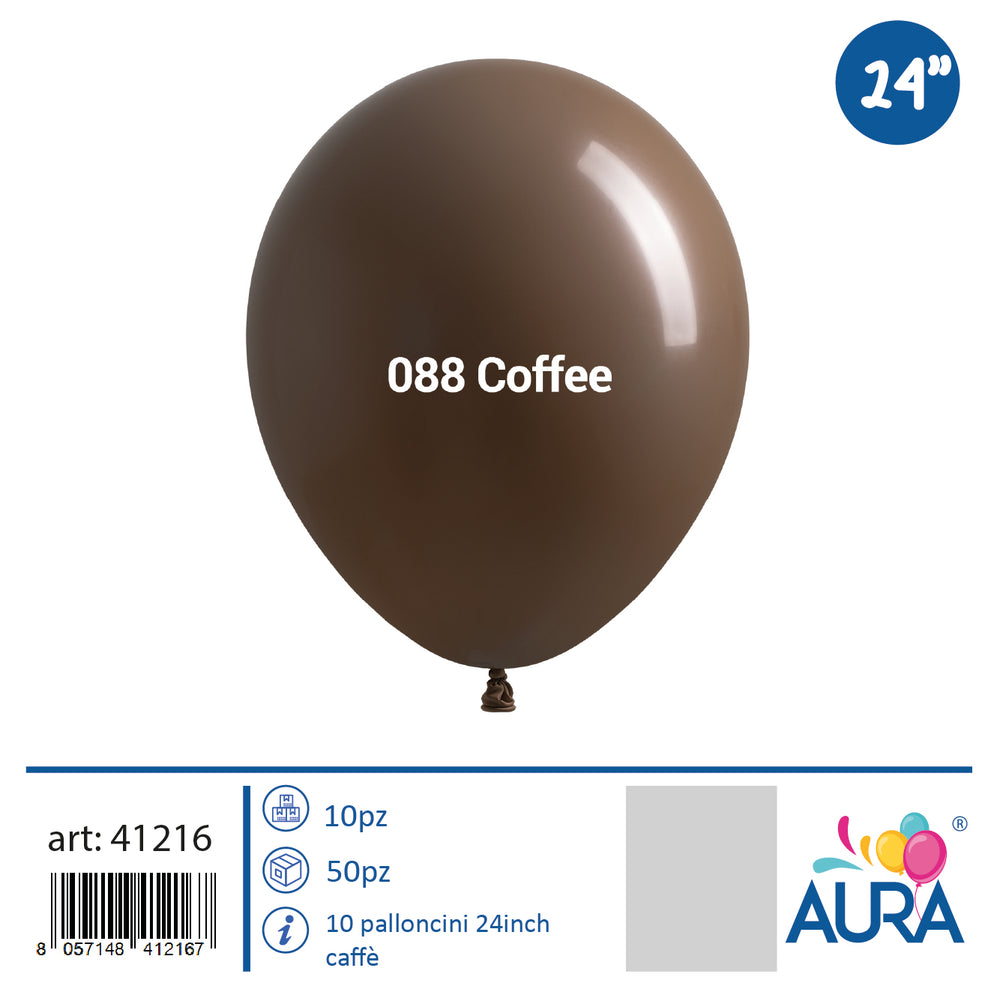 24 inch coffee balloons 1pc