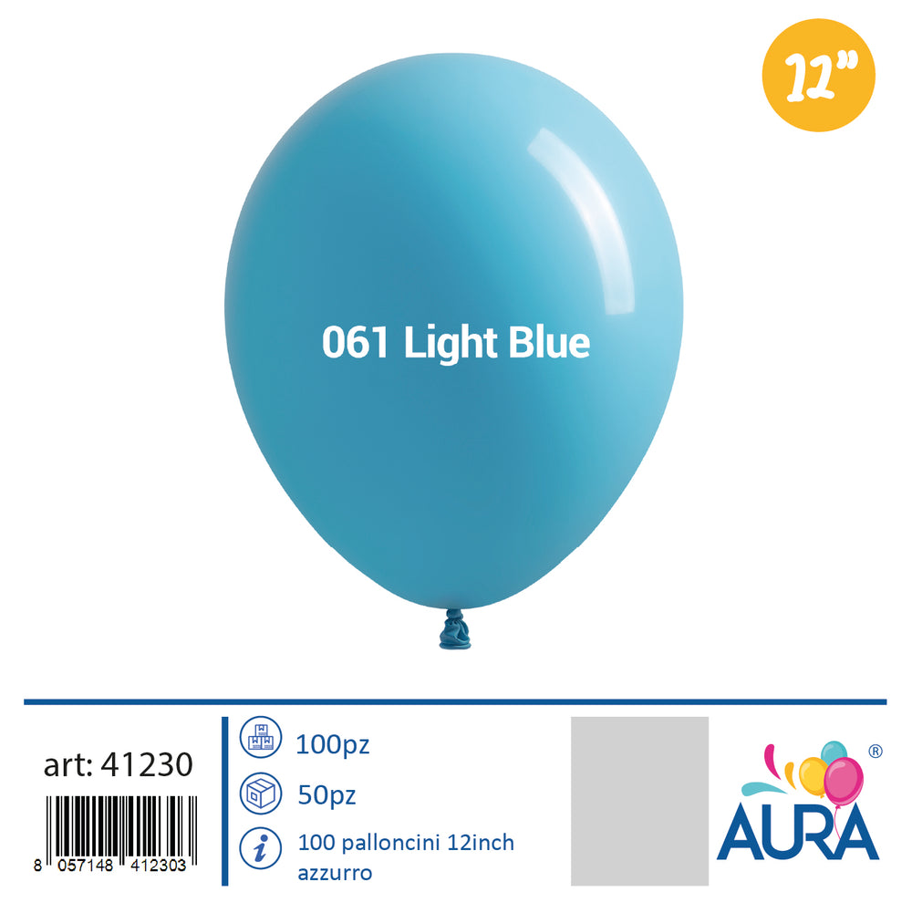 12 inch blue balloons 100pcs