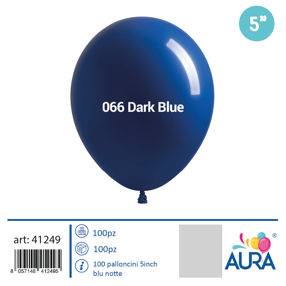 5 inch midnight blue balloons 100pcs