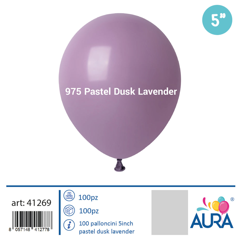 5 inch pastel dusk lavender balloons 100pcs