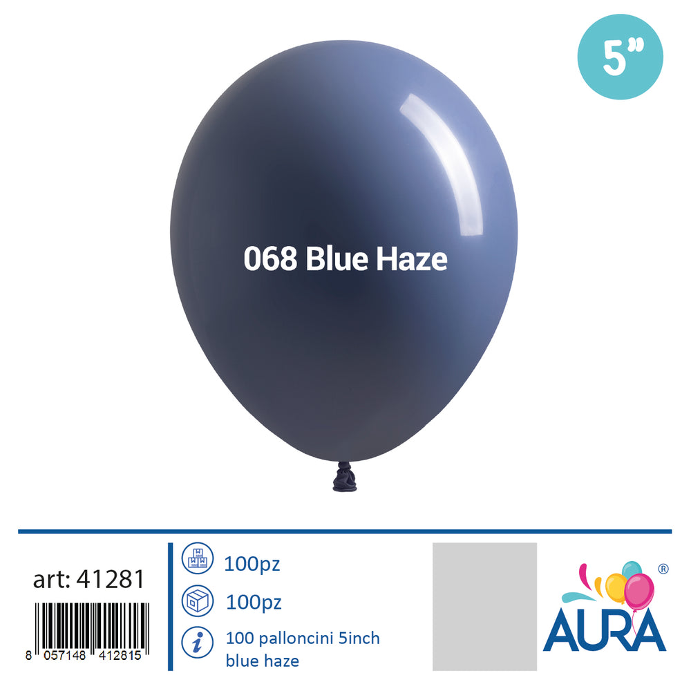 5 inch blue haze balloons 100pcs