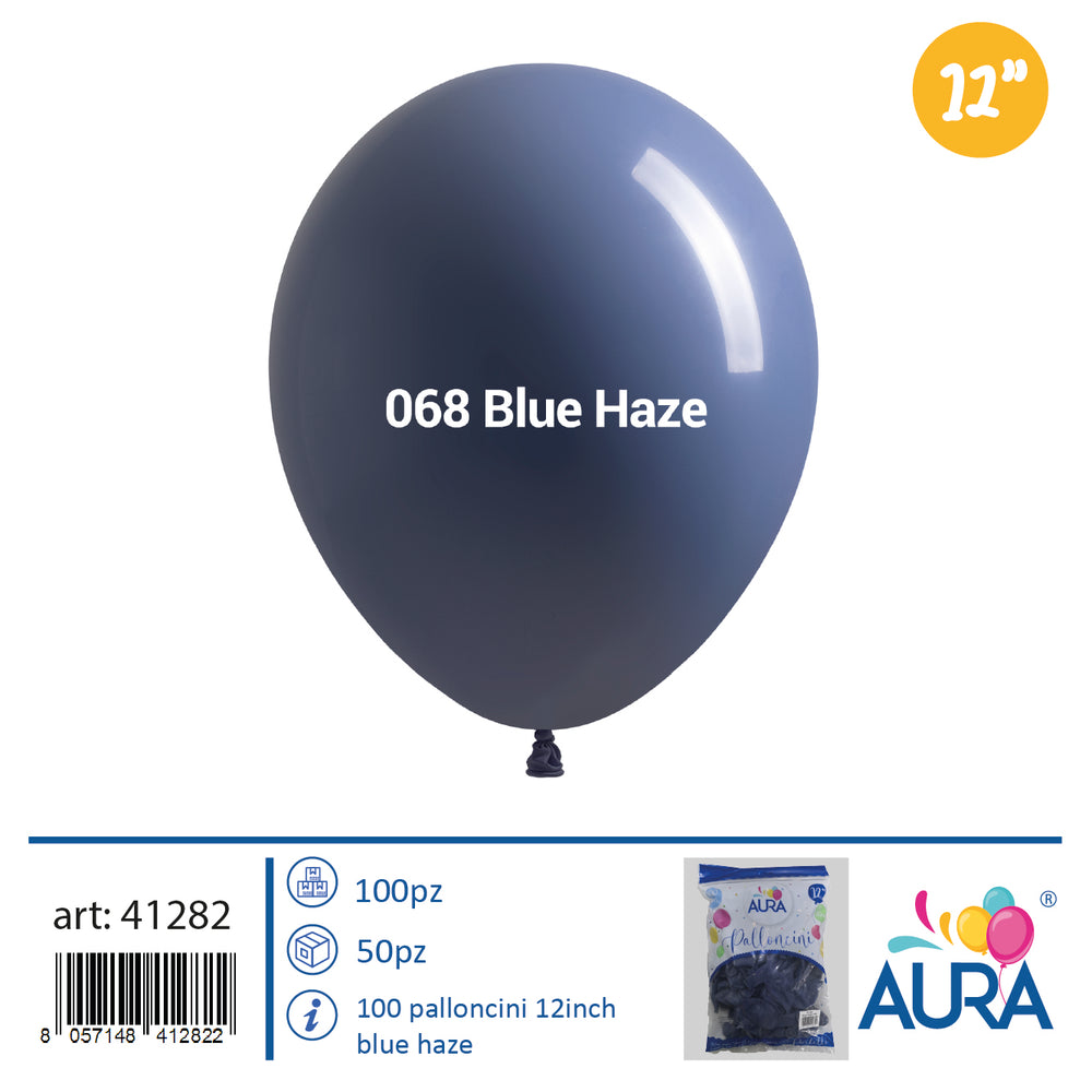 12 inch blue haze balloons 100pcs