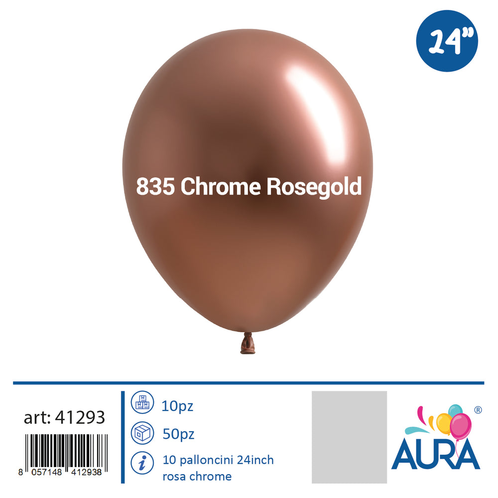Palloncini 24inch rosa chrome 1pz