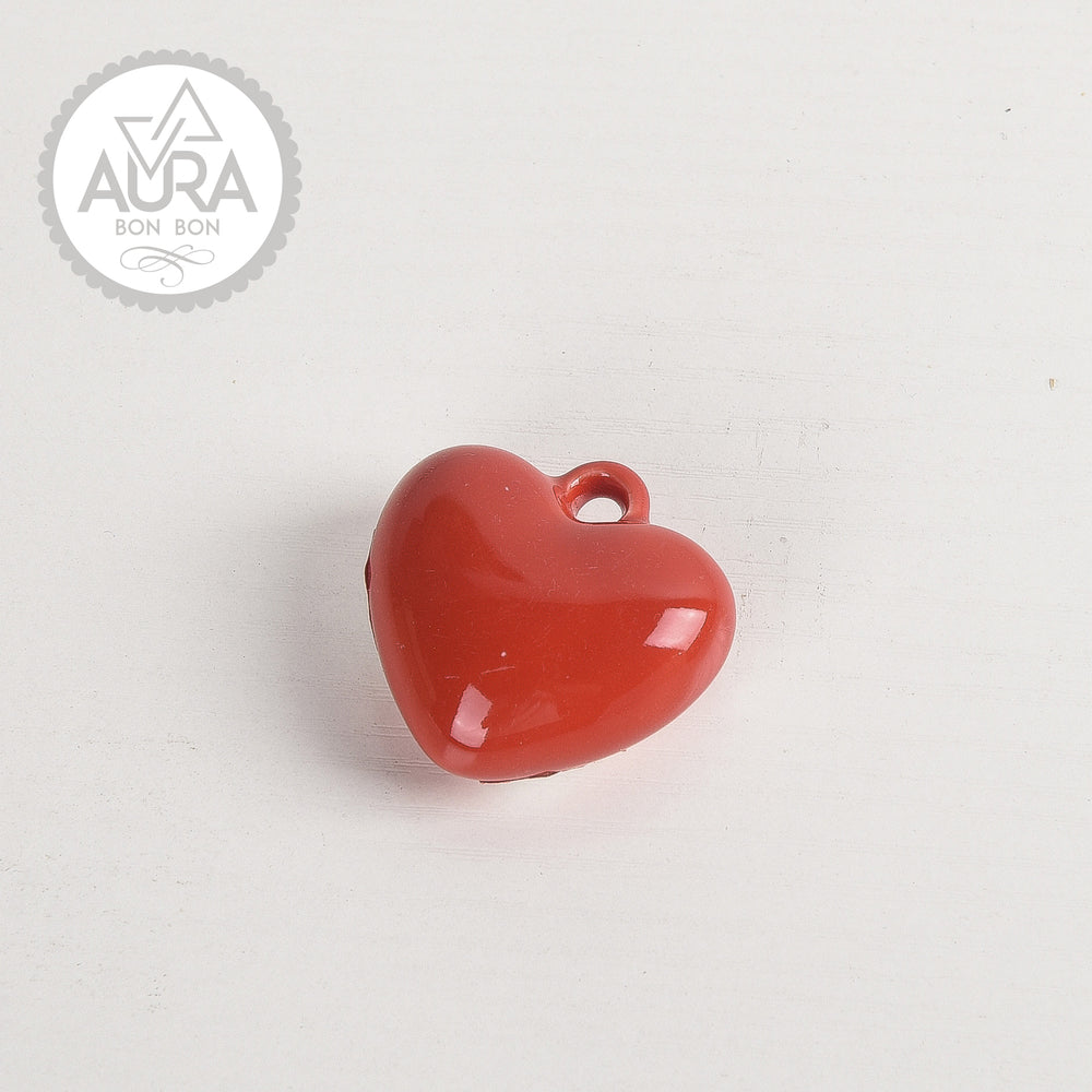 Red heart 4.2x3.9x2.1cm