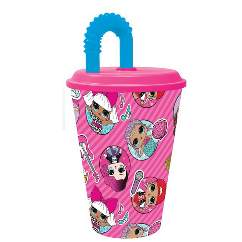 LoL Surprise Rock On 430ml Straw Cup