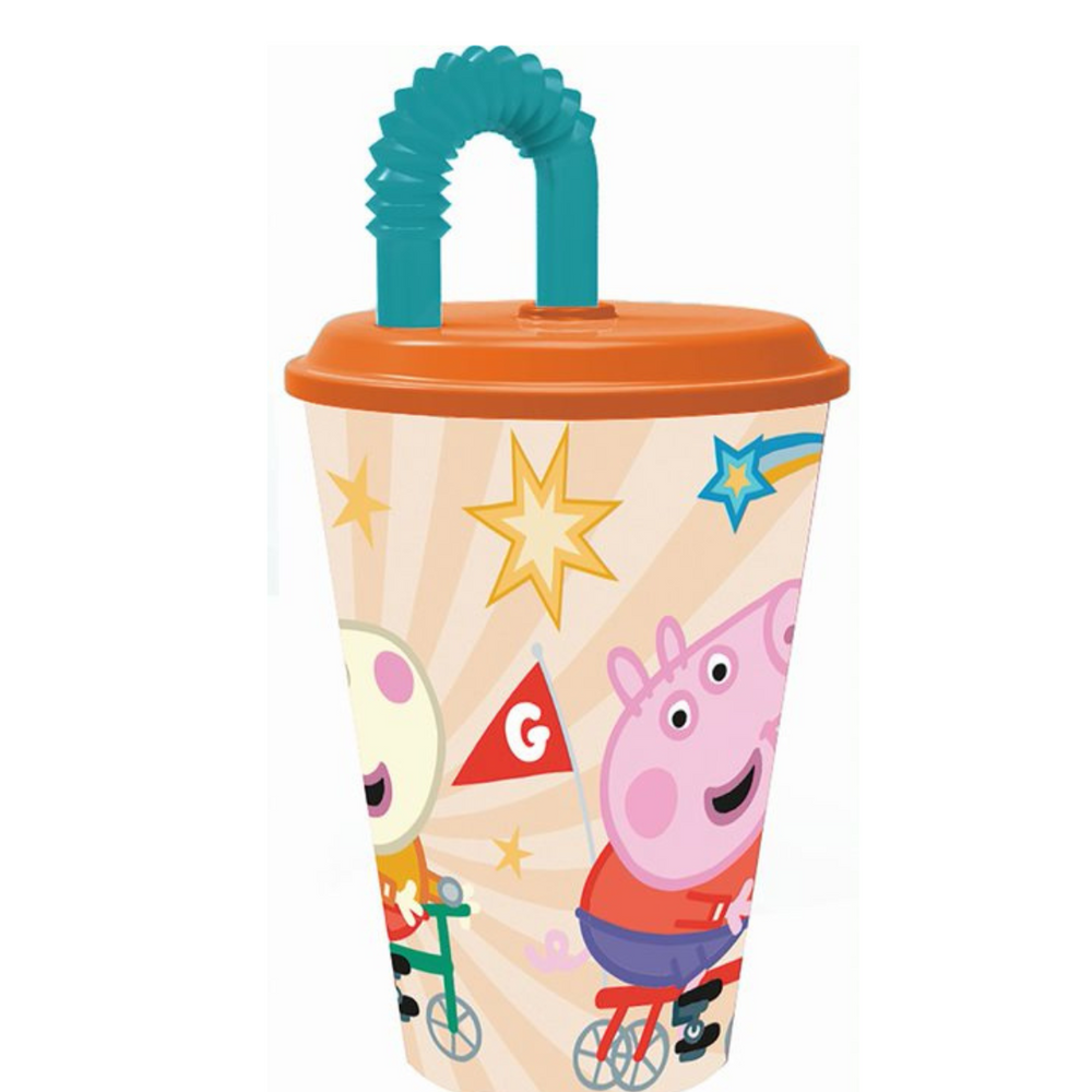 Peppa Pig Kindness Counts 430ml Straw Cup