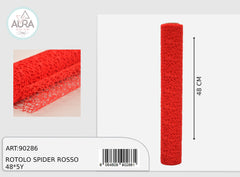 red spider organza roll 48cmx5y