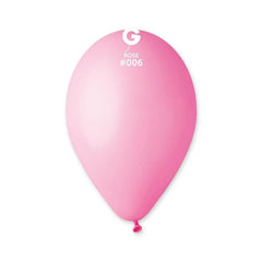 10-inch pastel rose latex balloons, 100 pcs