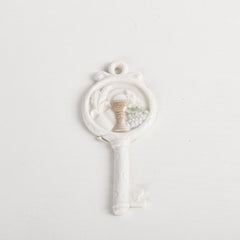 Chiave con calice Prima Comunione 12,3x5,5x0,5cm