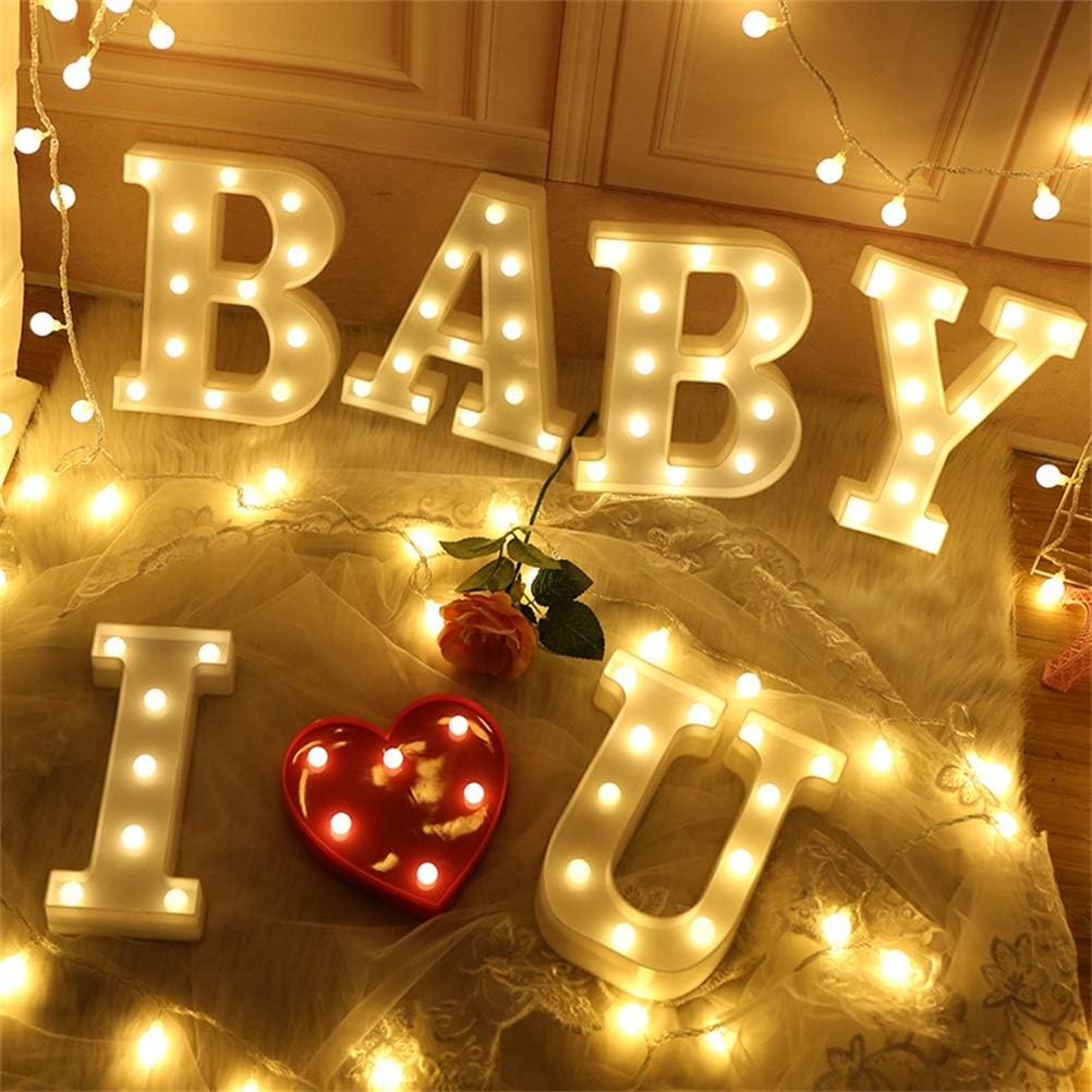Lettera LED "X" 22 cm – Luce Calda
