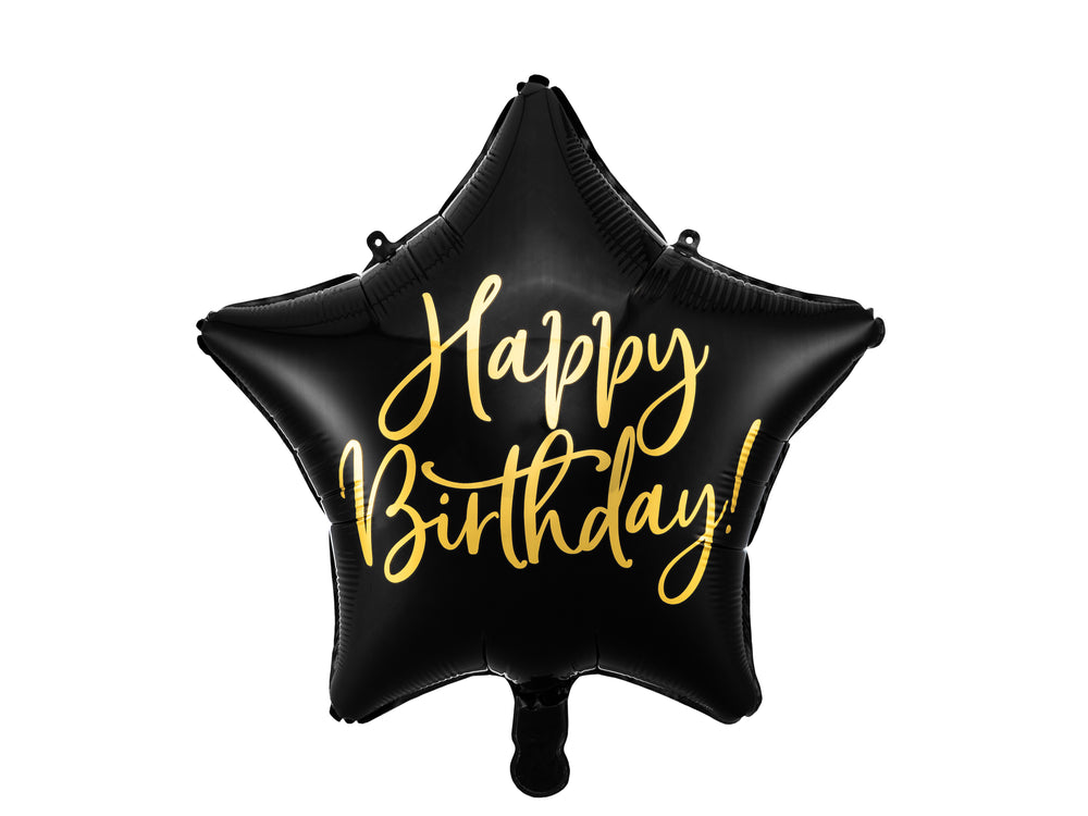 18inch/40cm Happy Birthday Star Foil Balloon