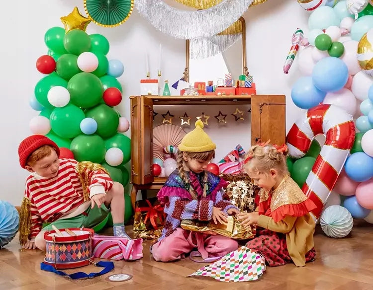 Balloon bouquet christmas tree