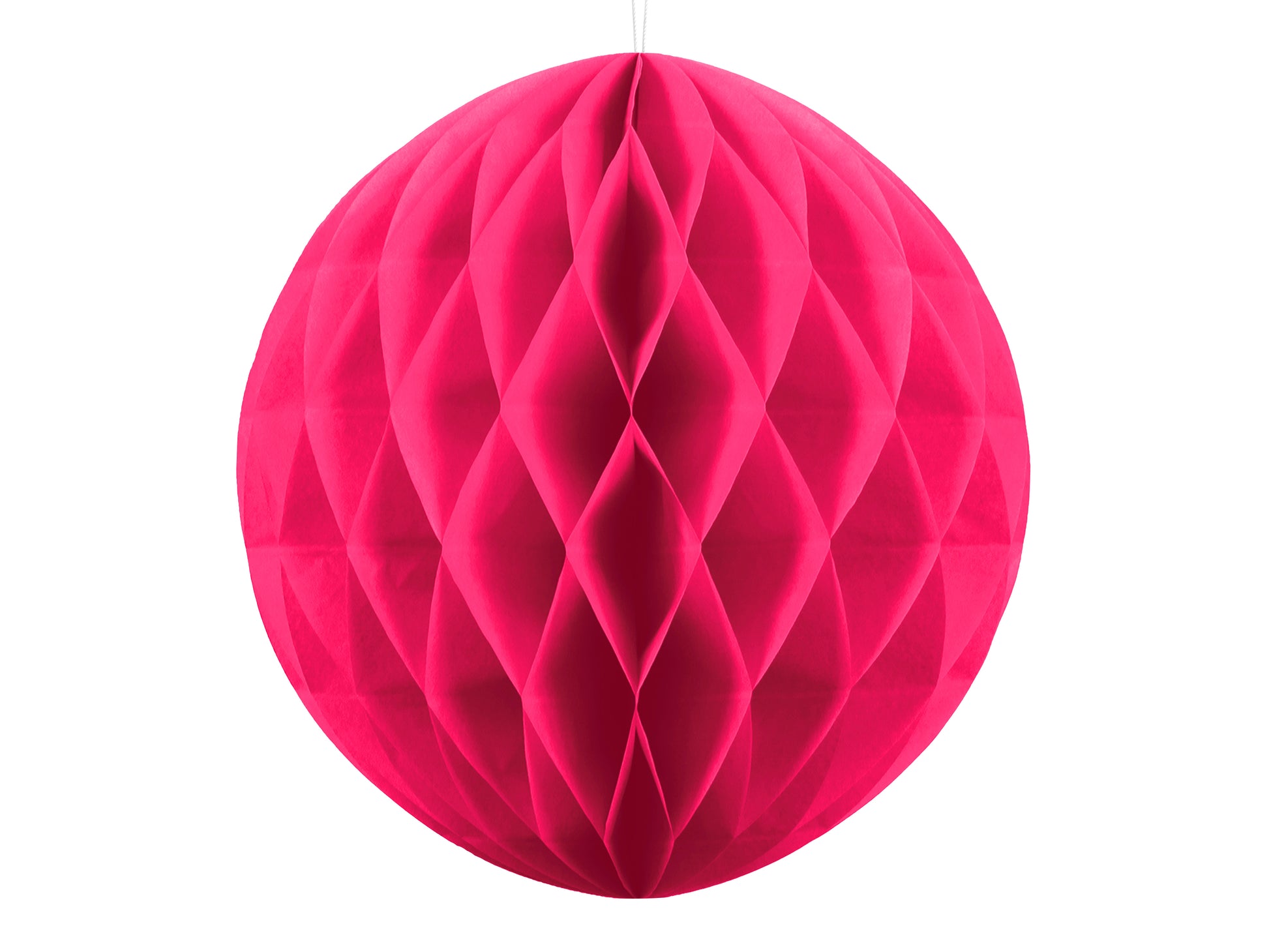 Honeycomb Ball. dark pink. 30cm