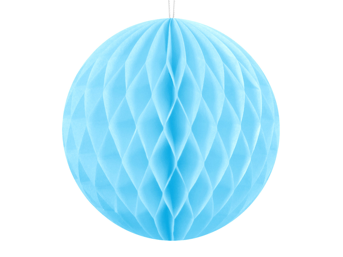 Honeycomb Ball. sky-blue. 10cm