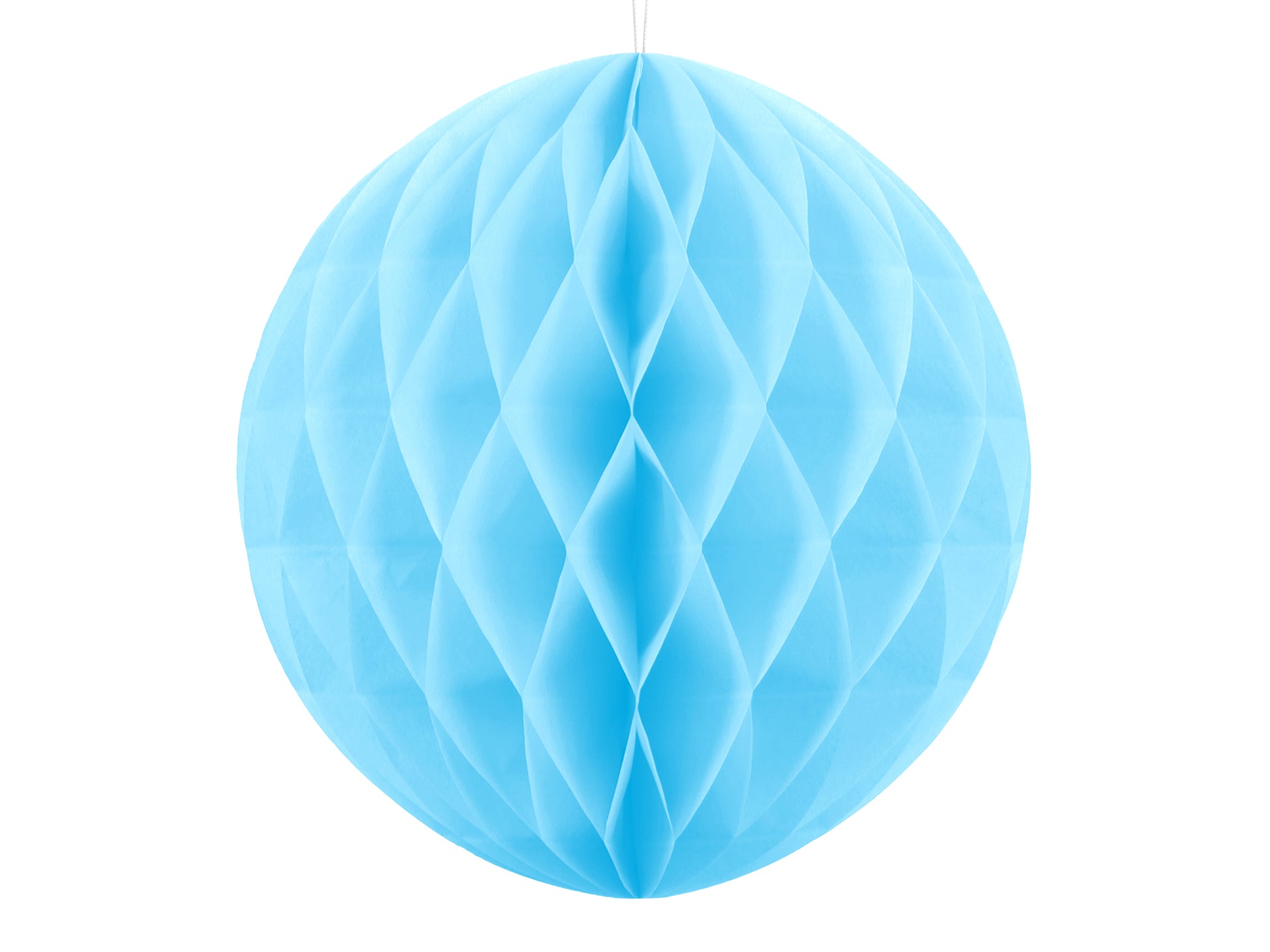 Honeycomb Ball. sky-blue 40cm