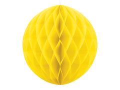 Honeycomb Ball. yellow. 30cm