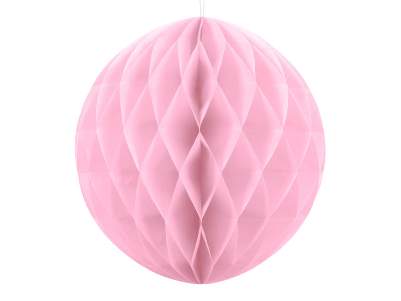 Honeycomb Ball.light pink. 10cm