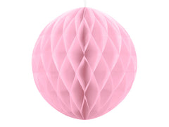 Honeycomb Ball.light pink. 10cm