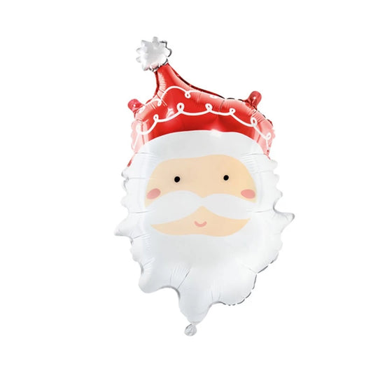 Supershape 60cm testa Babbo Natale