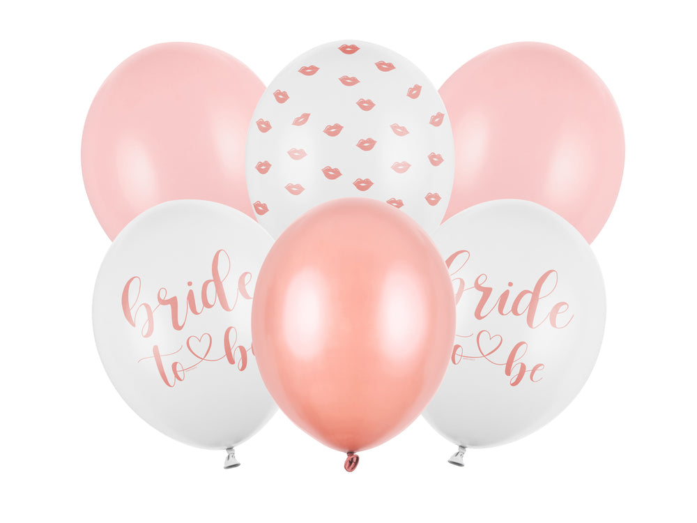 Balloons 30 cm Bride to be 6pcs