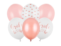 Balloons 30 cm Bride to be 6pcs