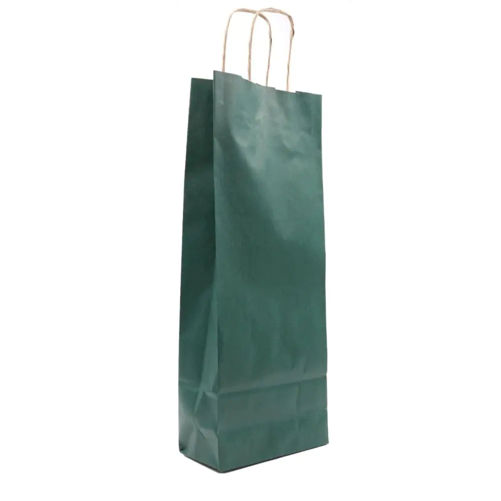Shopper sealing avana f.to 14x9x40cm bottiglia verde