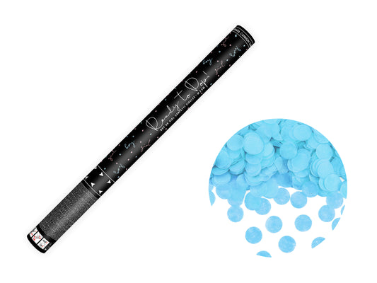Gender reveal confetti cannon 60cm boy