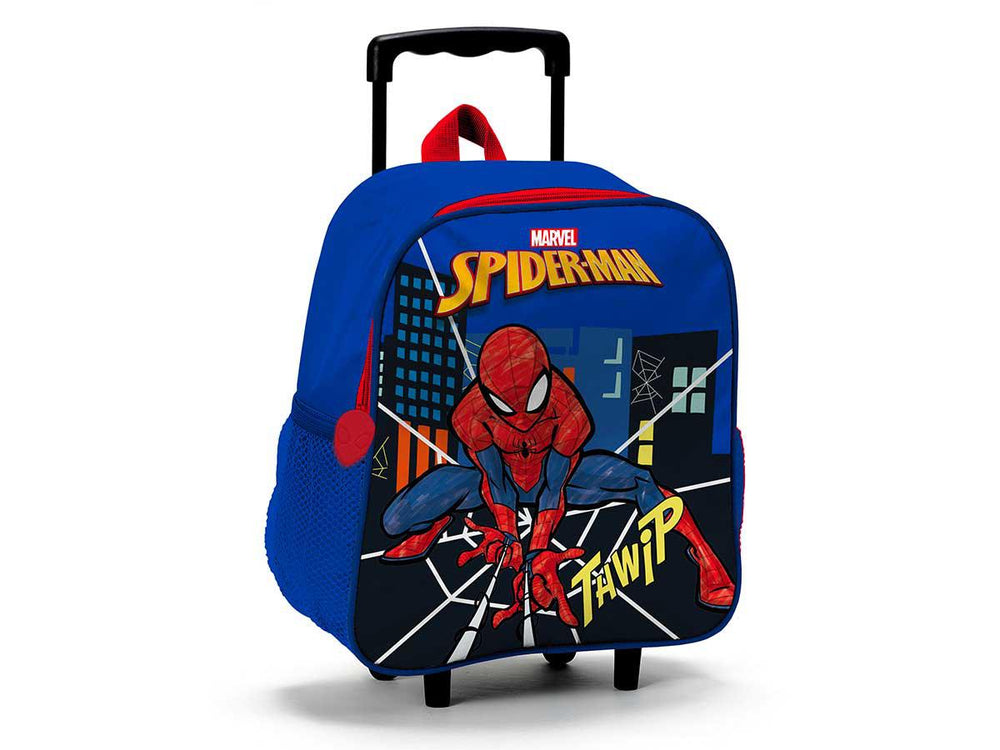 Spiderman trolley backpack