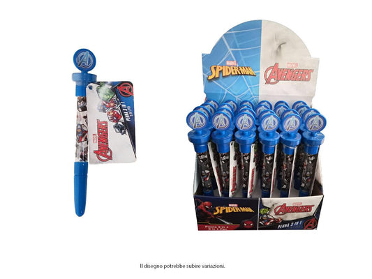 Penna con bolle di sapone Avengers