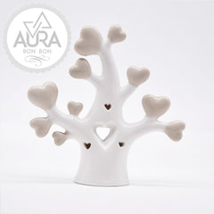 Tree of Life with Heart 16.5x5.3x17.8cm