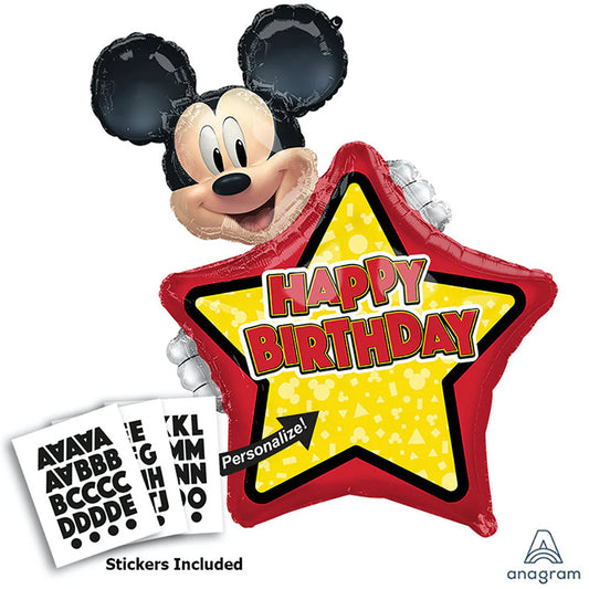 Supershape personalizzabile Mickey Mouse Forever 76cm