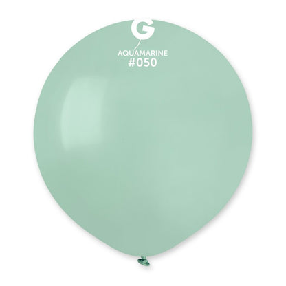 palloncini 19inch lattice pastello acquamarine cf.25