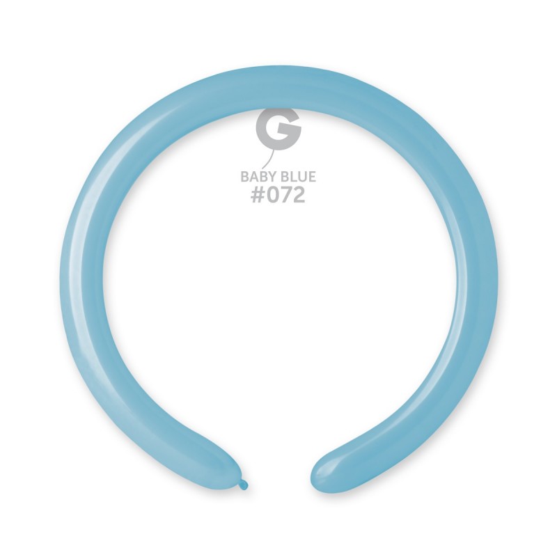 2-inch modeling balloons baby blue cf 100