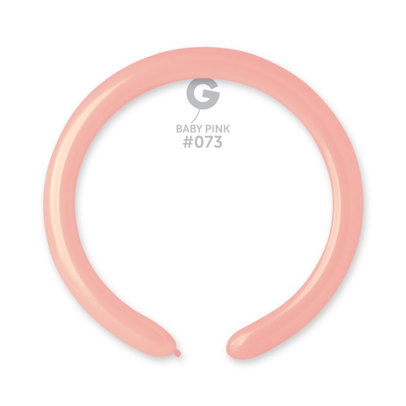 Palloncini Modellabili Rosa Baby 073 2" – Gemar, 100 pz