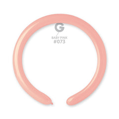 palloncini 2inch modellabile baby pink cf 100