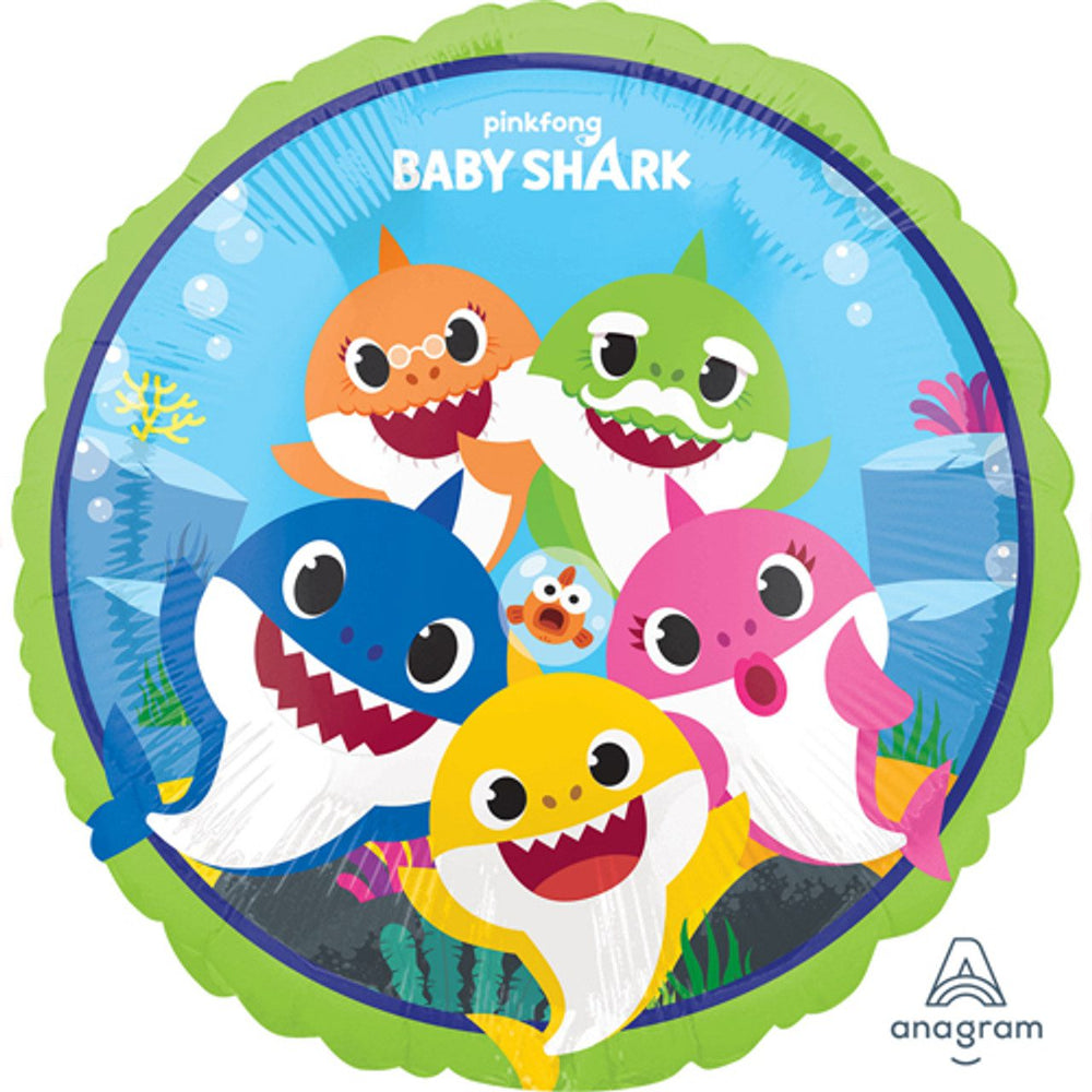 Baby Shark Foil Balloon 18inch/45cm