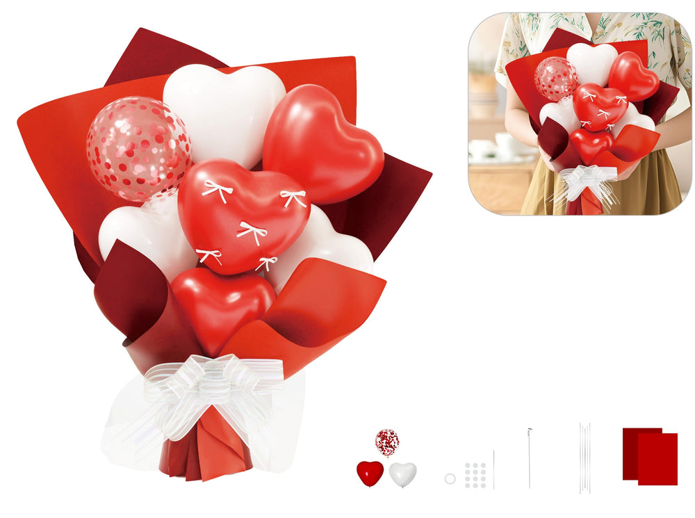 Red balloon bouquet