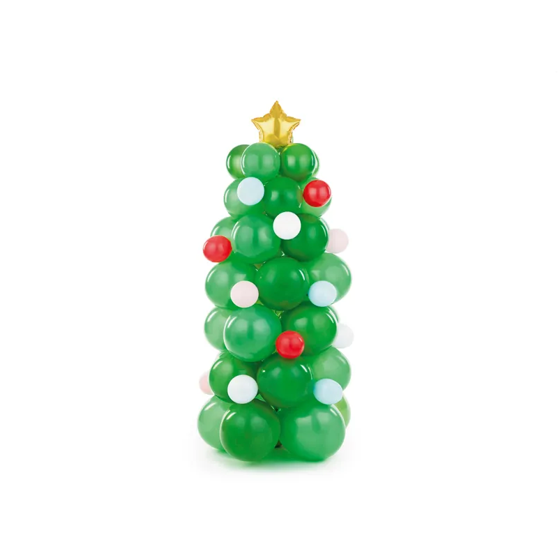 Balloon bouquet christmas tree