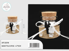 barattolo vetro matrimonio