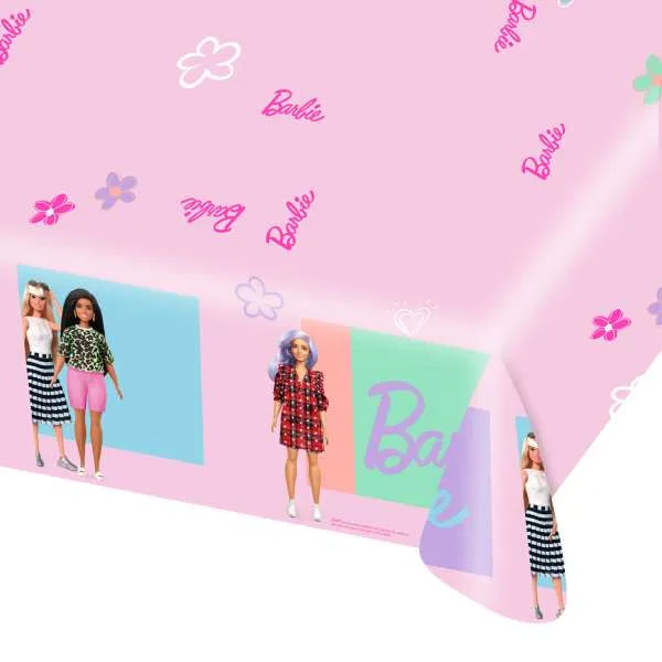 Barbie Sweet Life Paper Tablecloth 120x180cm