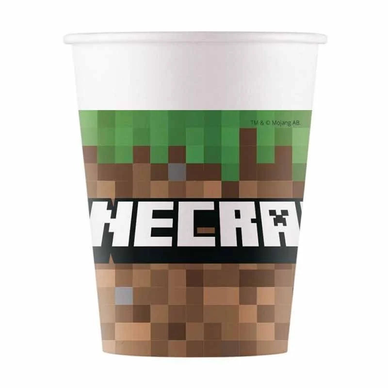 Minecraft 8-Piece FSC Paper Cup