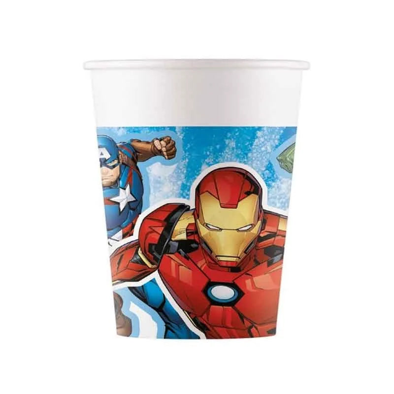 Bicchiere in carta 8pz Avengers Evergreen