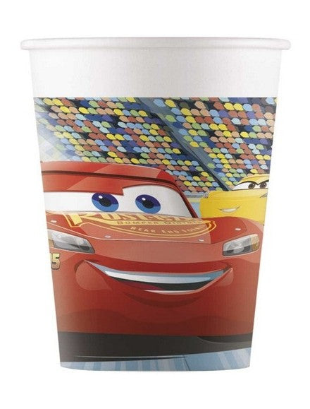 8-piece Cars 3 paper cup