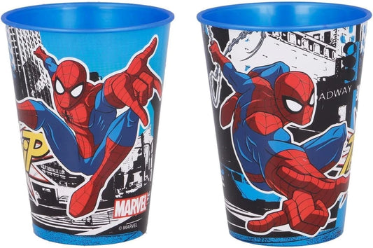 bicchiere spiderman