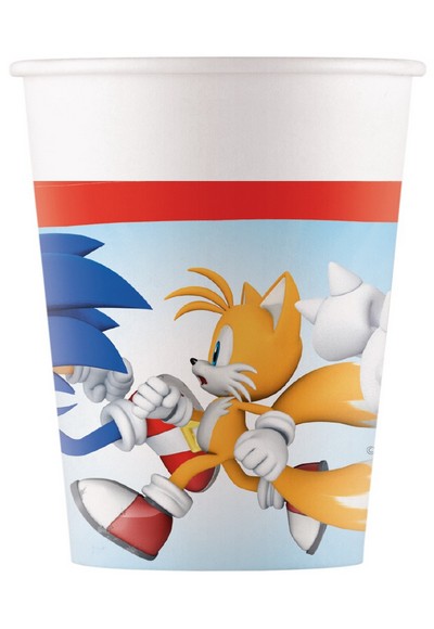 FSC Sonic paper cups 200 ml 8 pcs