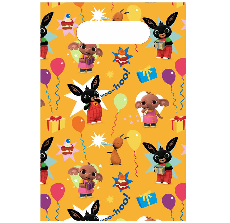 8 Bing paper bags 23.4x16.2cm