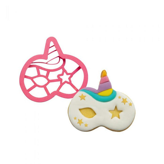 Tagliapasta maschera unicorno in plastica