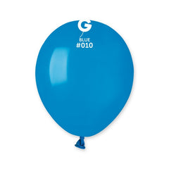 5-inch pastel blue latex balloons, 100 pcs