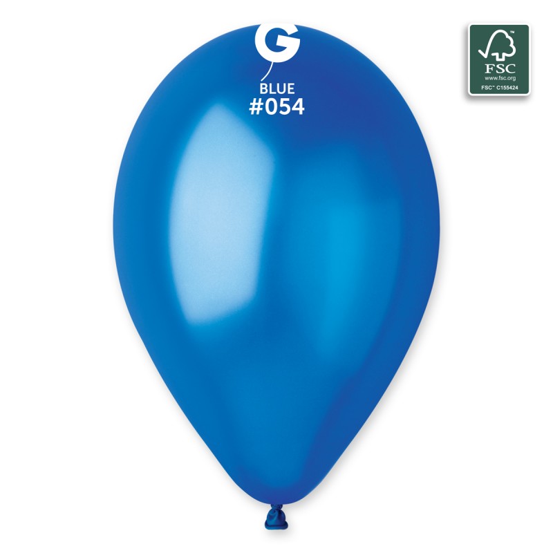 palloncini 12inch lattice metallizzati blue cf.50