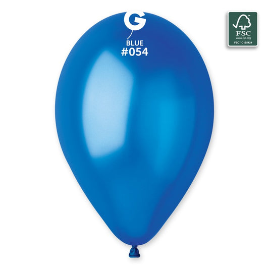 palloncini 12inch lattice metallizzati blue cf.50